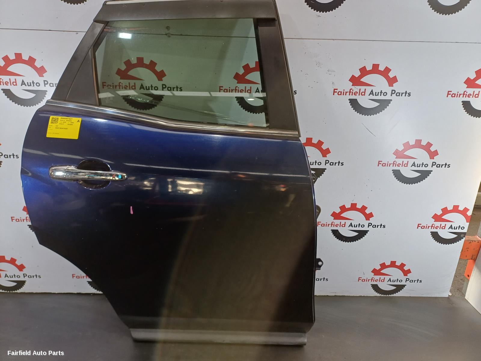 2006-2012 Mazda Cx7 Right Rear Door Sliding