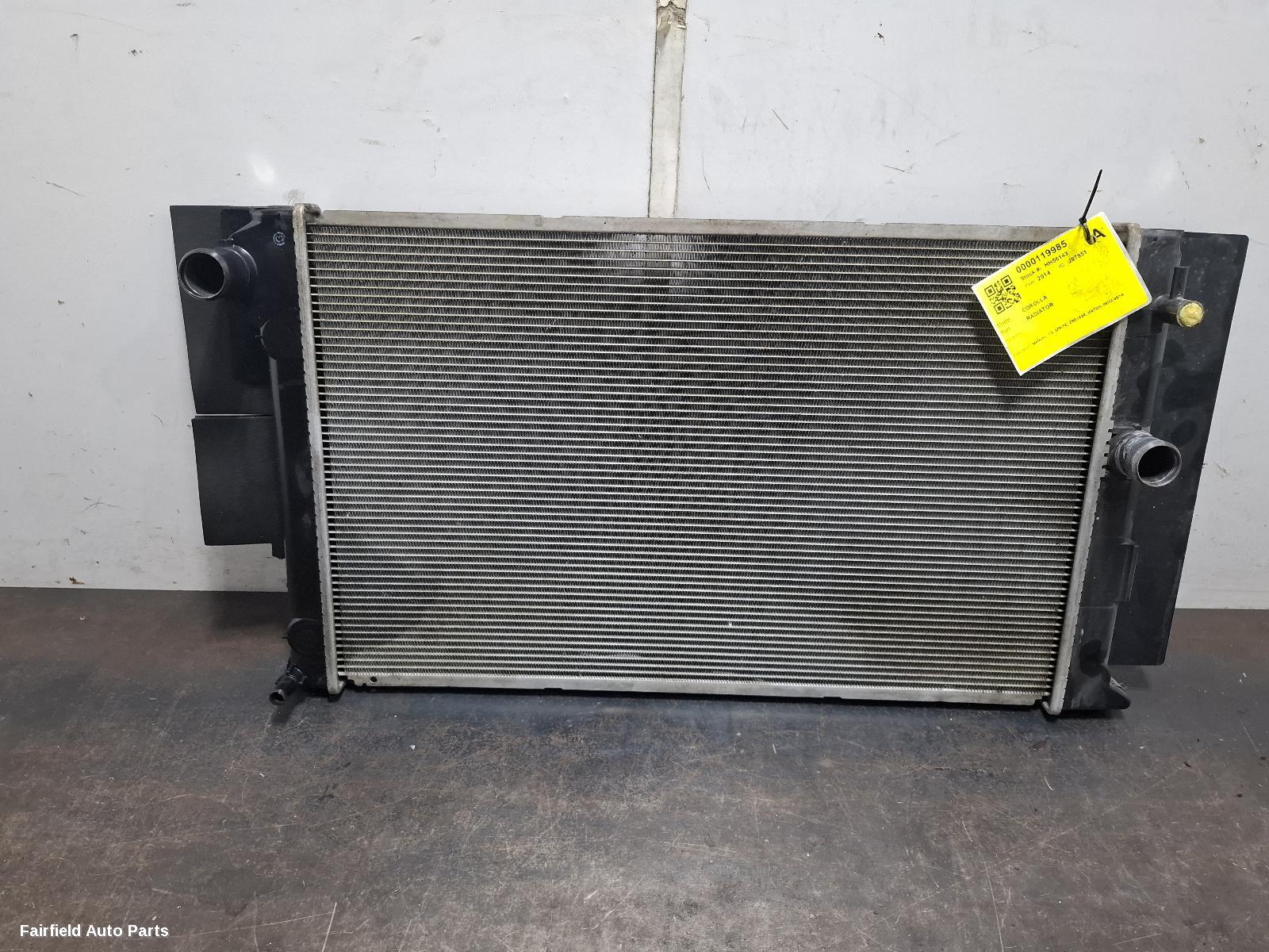2012-2018 Toyota Corolla Radiator