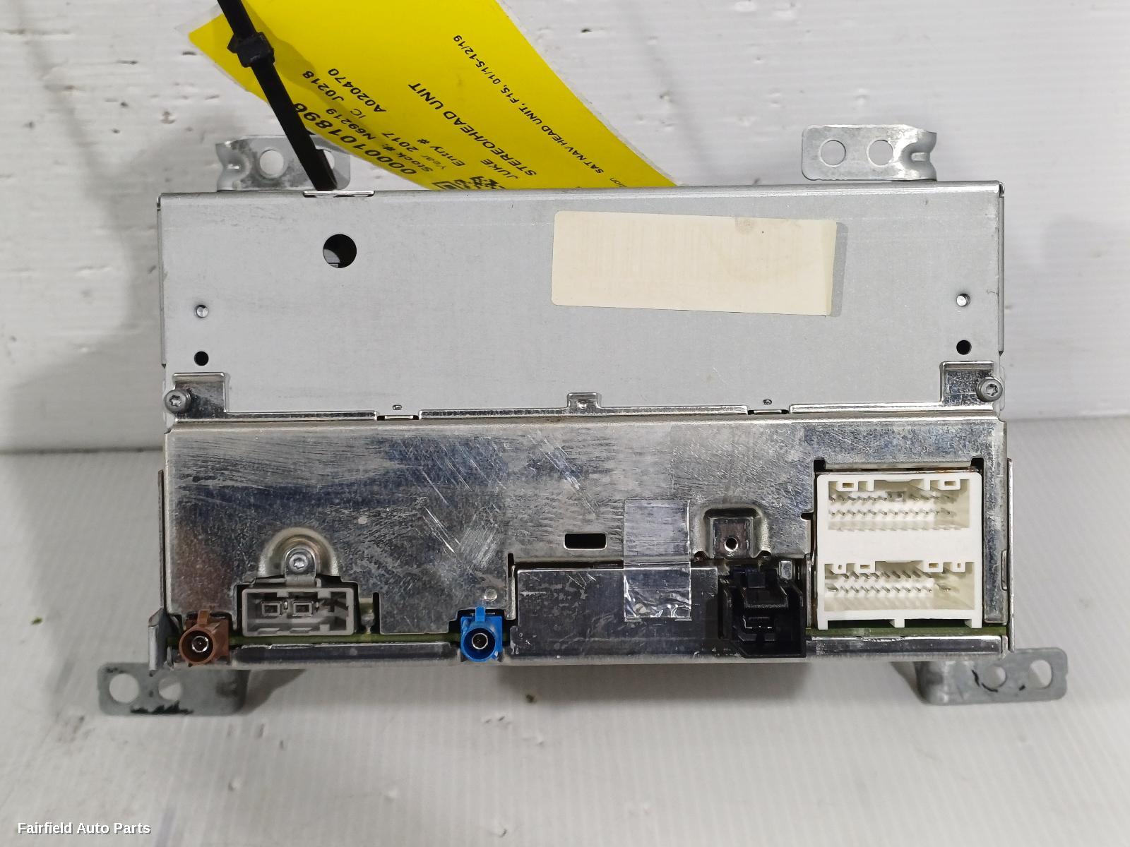 2015-2019 Nissan Juke Radio Cd Dvd Sat Tv