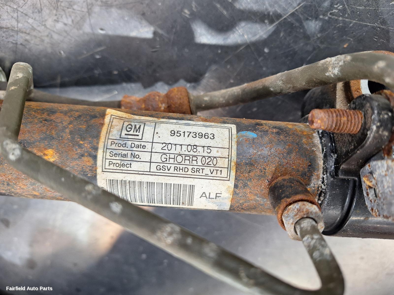 2011-2018 Holden Barina Steering Box Rack