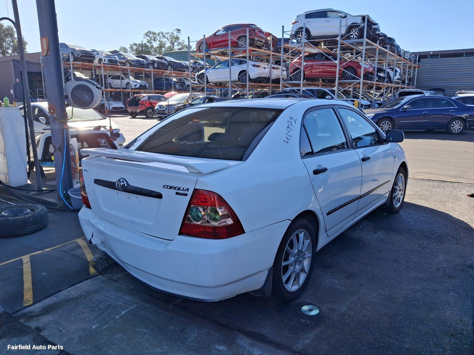 2001-2007 Toyota Corolla Right Rear Door Sliding