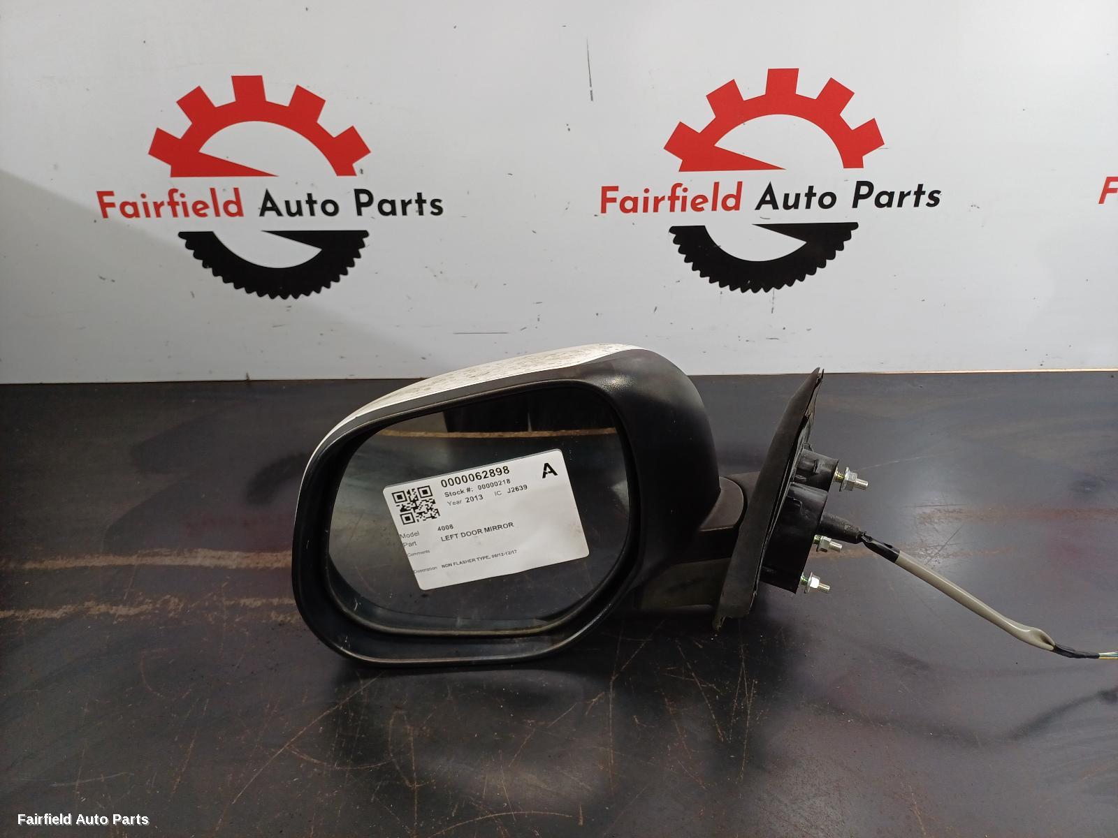 2012-2017 Peugeot 4008 Left Door Mirror