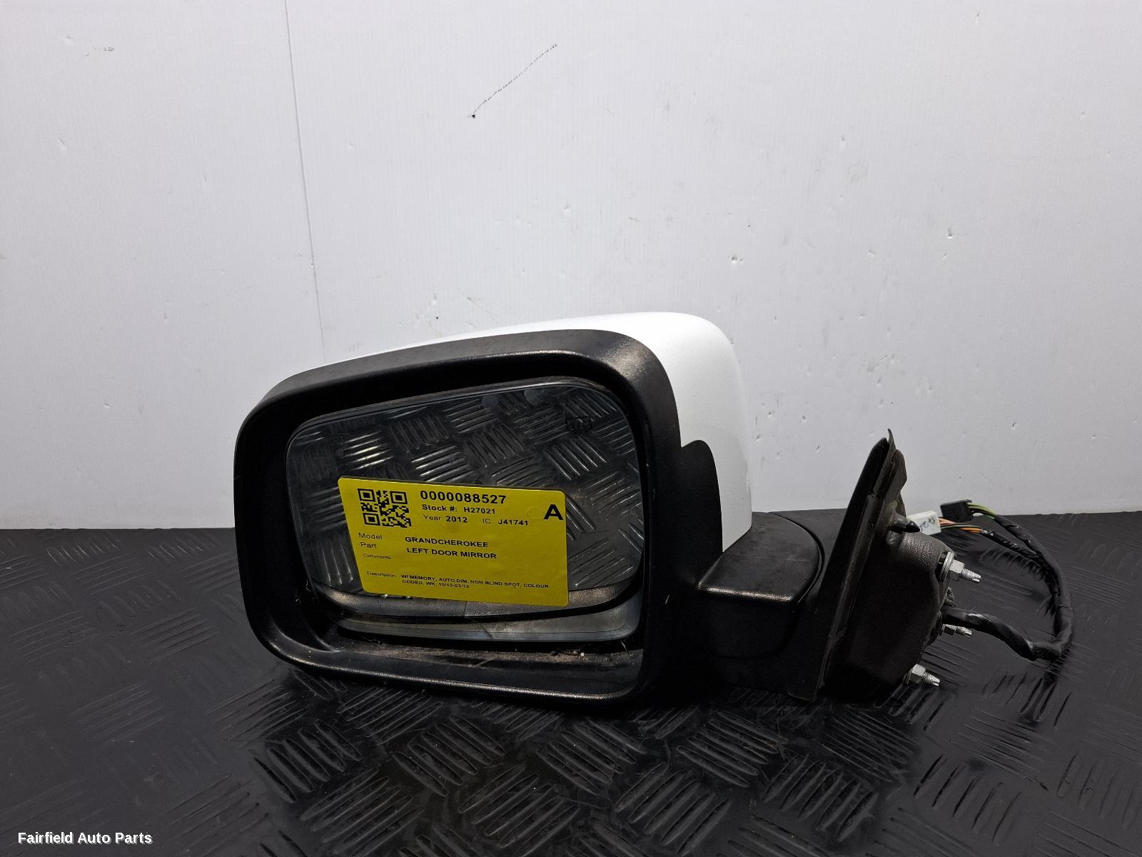 2010-2013 Jeep Grandcherokee Left Door Mirror