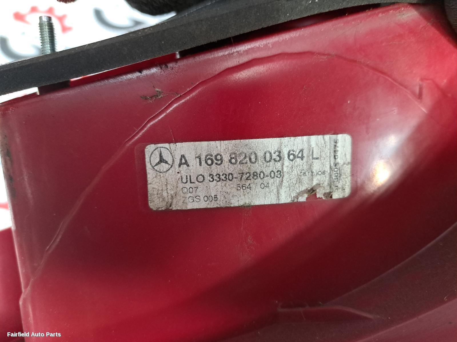 2005-2008 Mercedes A Class Left Taillight