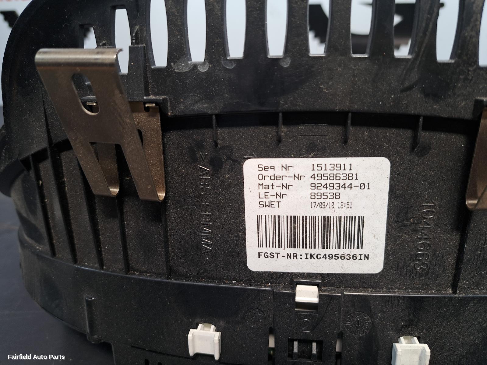 2010-2013 Bmw 5 Series Instrument Cluster