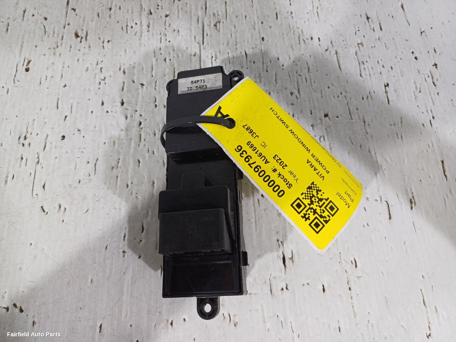 2015-2025 Suzuki Vitara Pwr Dr Wind Switch