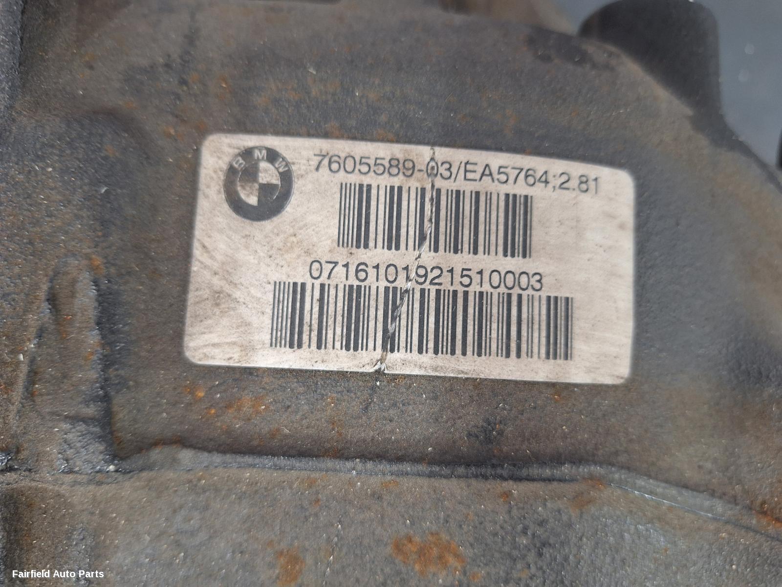 2011-2019 Bmw 1 Series Differential Centre