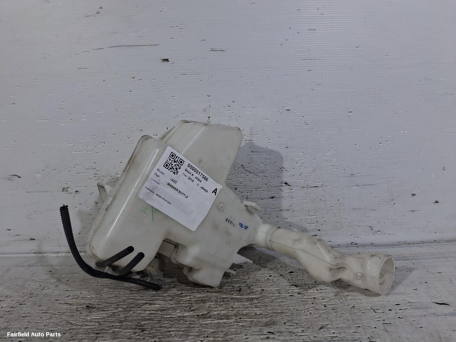 2014-2020 Honda Jazz Washer Bottle