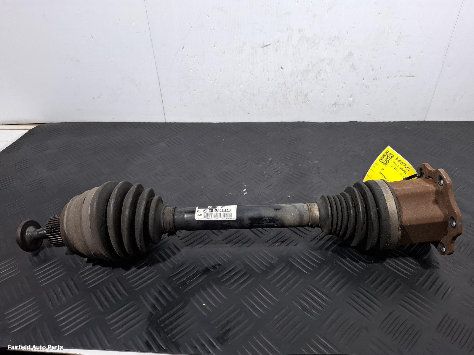 2011-2018 Audi A7 Left Driveshaft