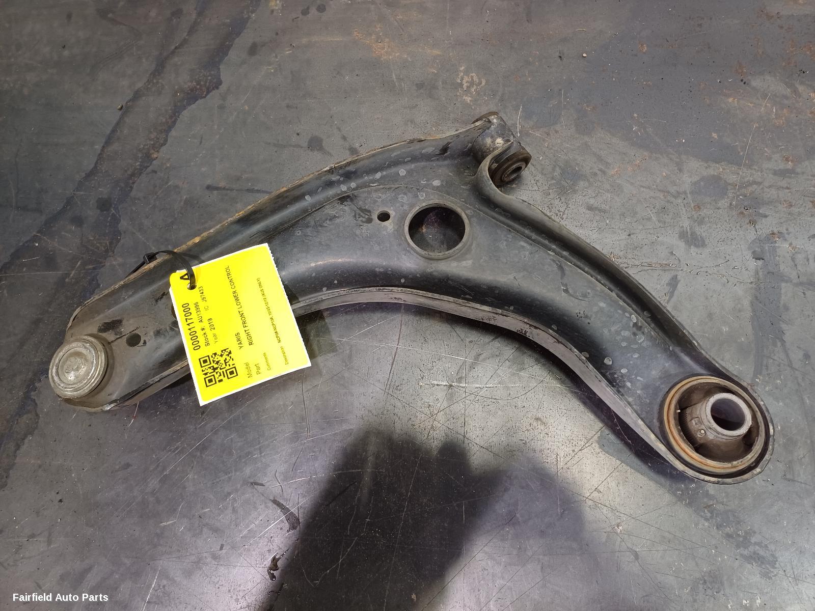 2017-2020 Toyota Yaris Right Front Lower Control Arm