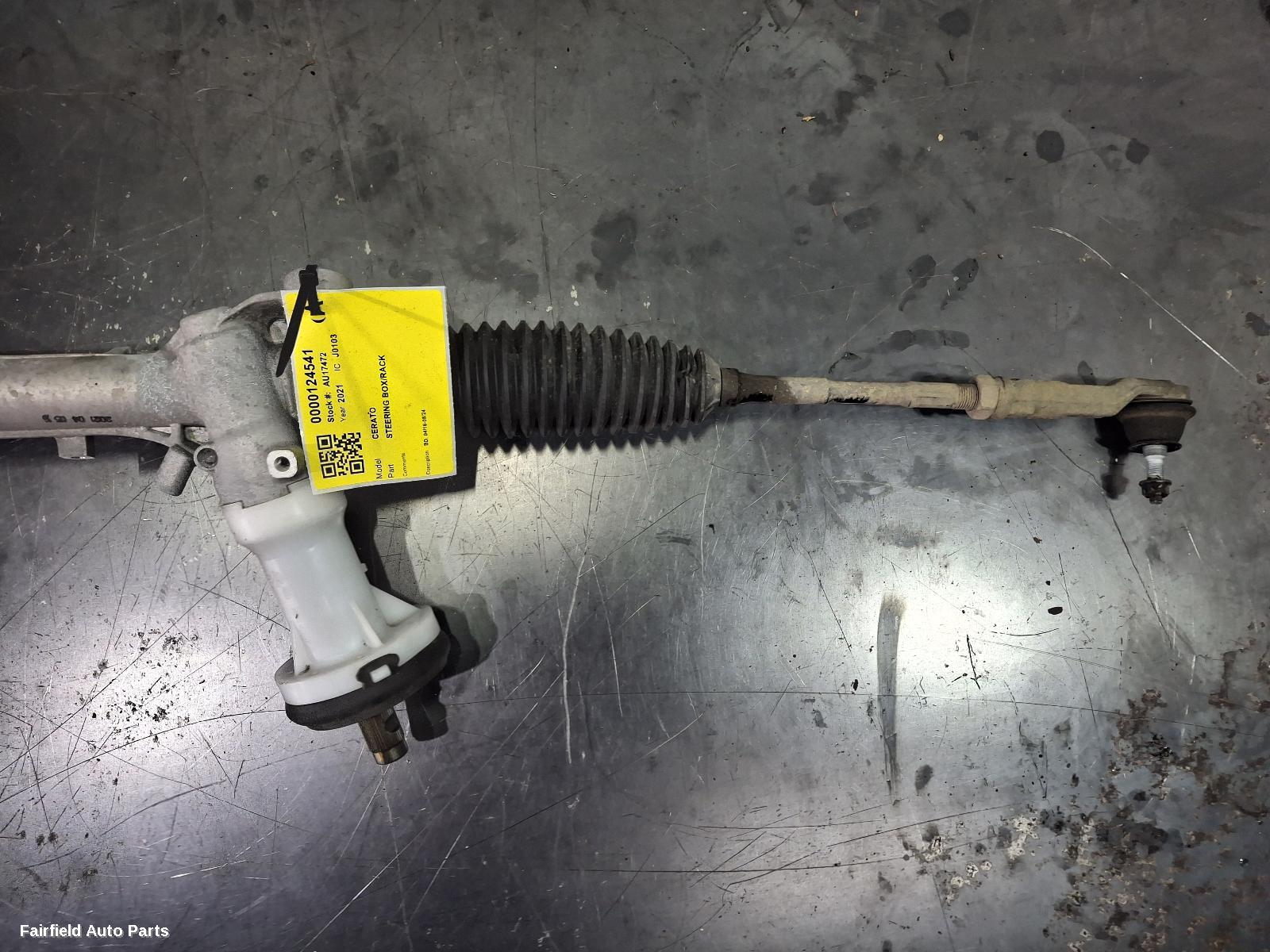 2018-2024 Kia Cerato Steering Box Rack