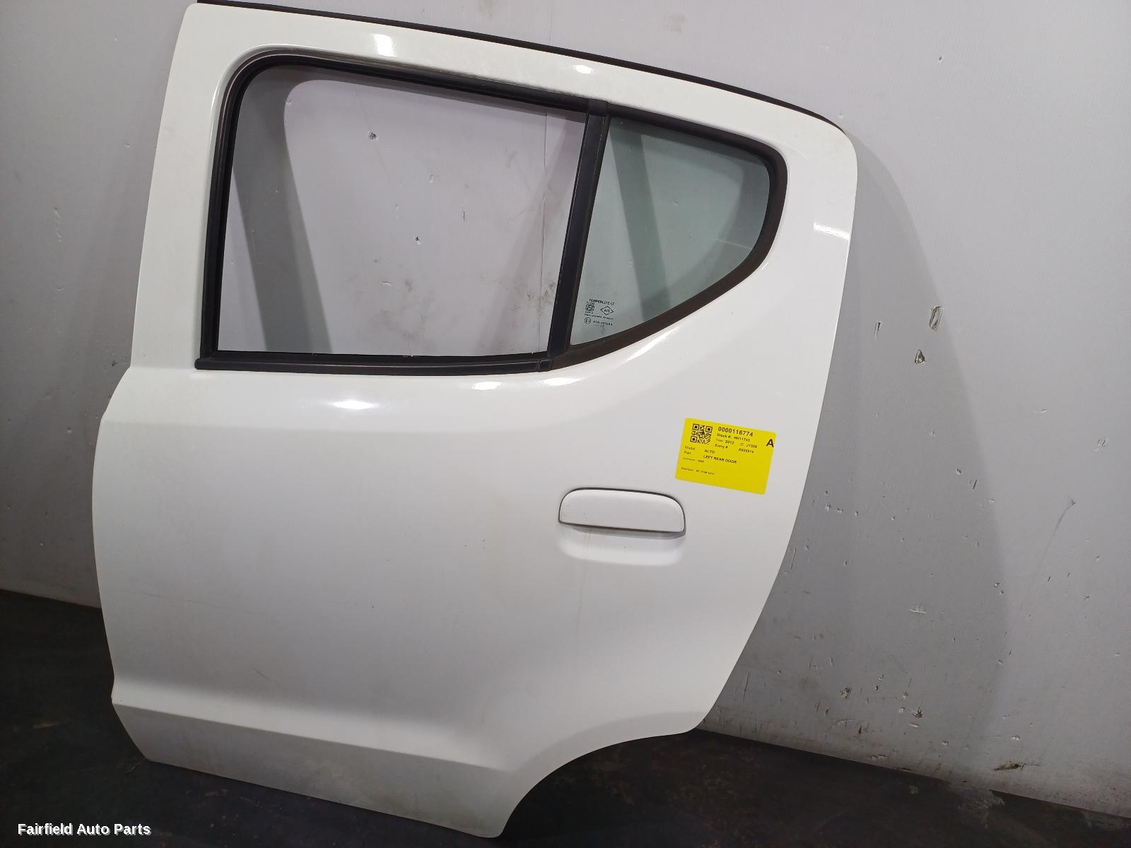 2009-2014 Suzuki Alto Left Rear Door Sliding