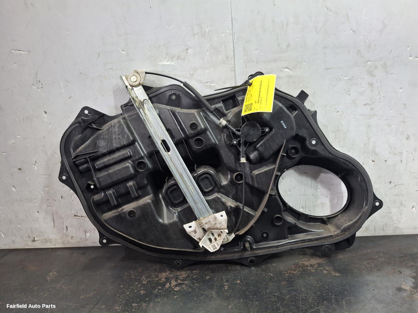 2007-2015 Mazda Cx9 Right Rear Wnd Reg Motor