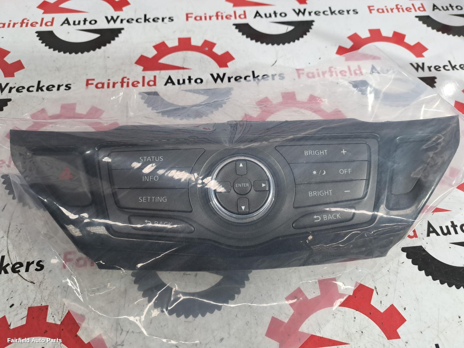2013-2016 Nissan Pathfinder Radio Cd Dvd Sat Tv