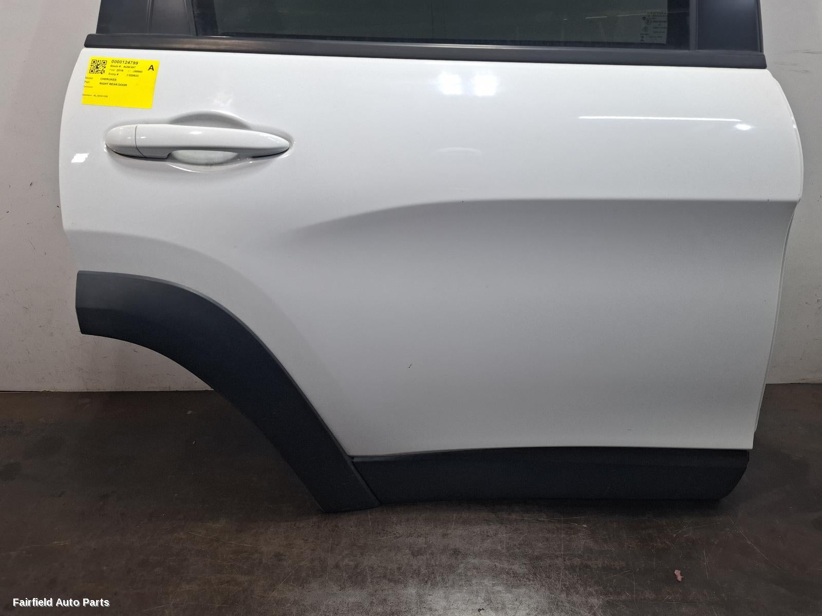 2014-2022 Jeep Cherokee Right Rear Door Sliding