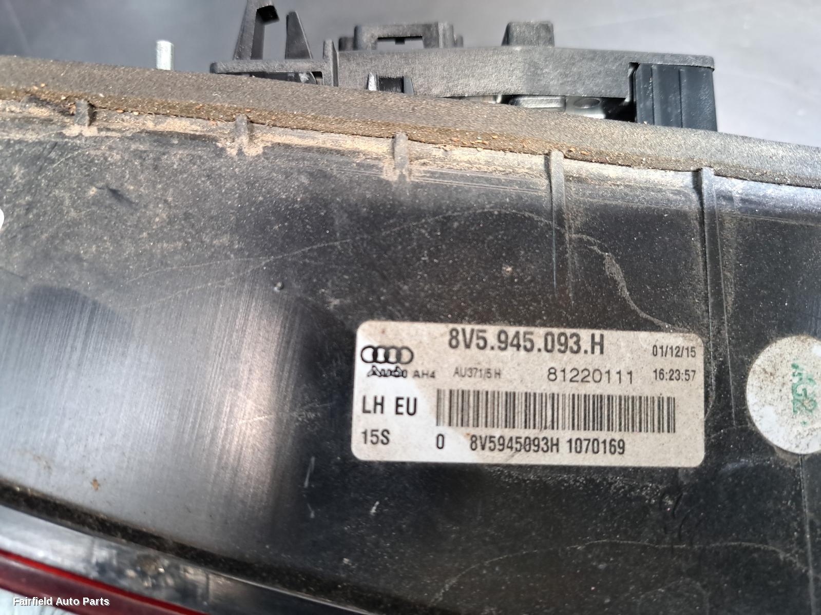2016-2020 Audi A3 Rear Garnish