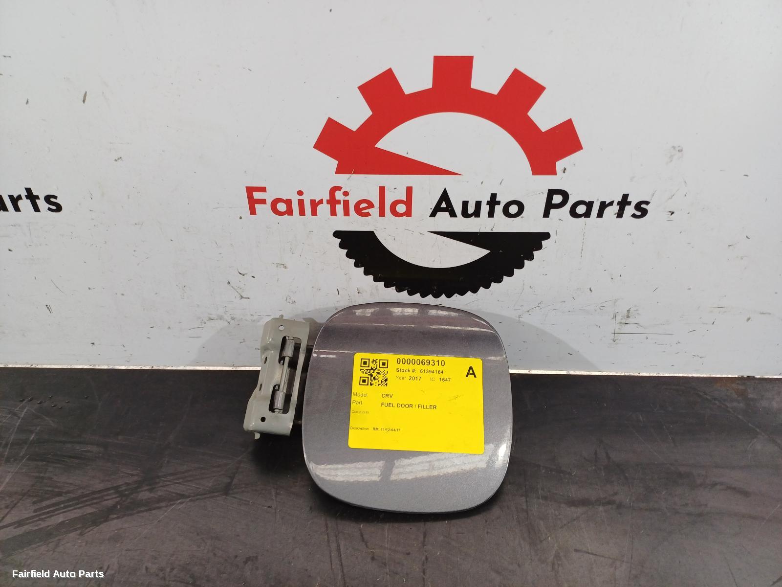 2012-2017 Honda Crv Fuel Door   Filler