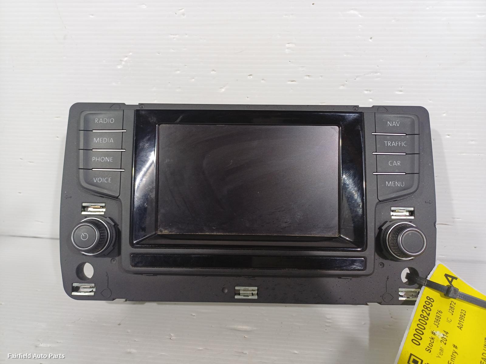 2012-2017 Volkswagen Golf Radio Cd Dvd Sat Tv