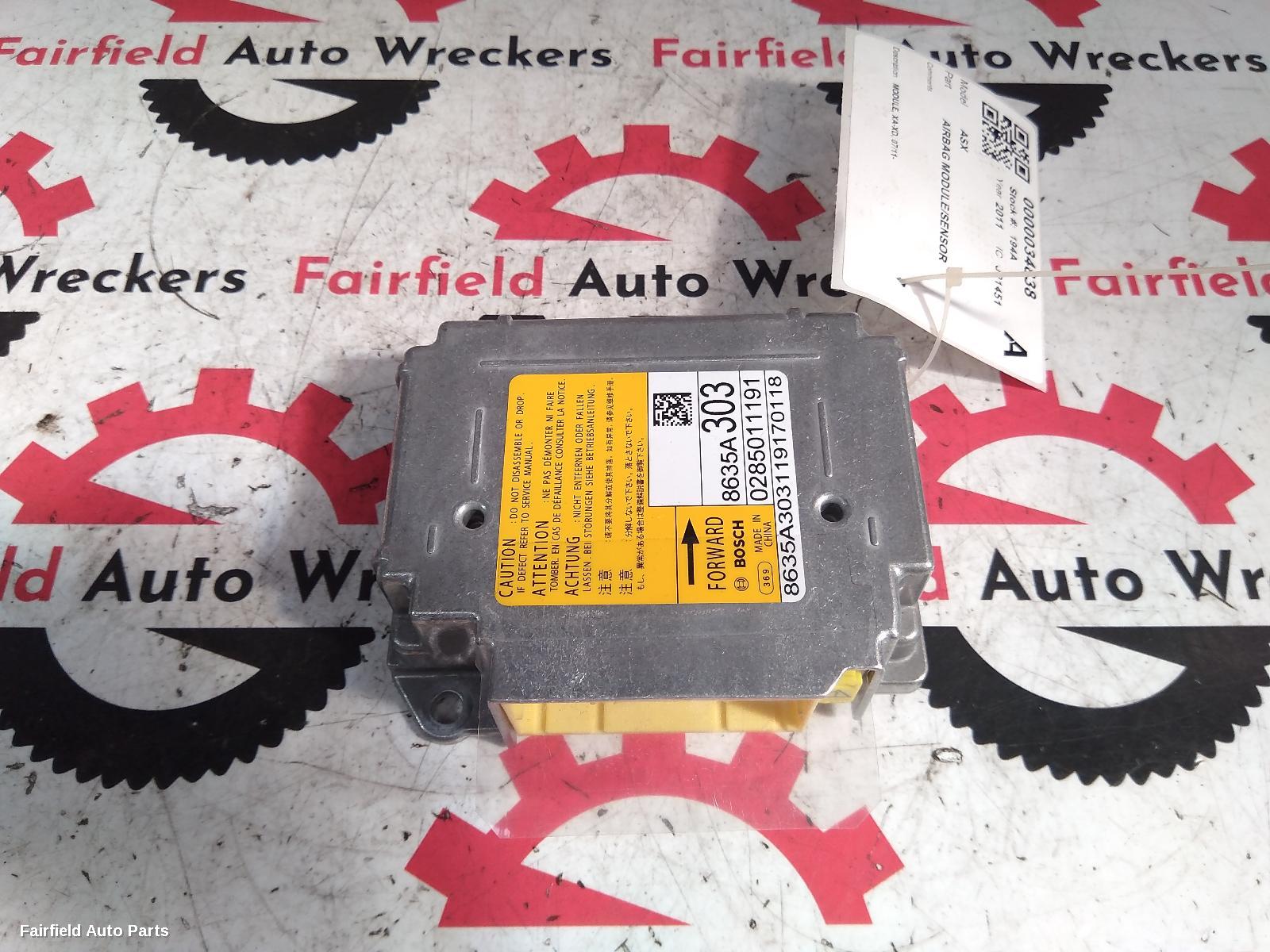 2011-2024 Mitsubishi Asx Airbag Module Sensor