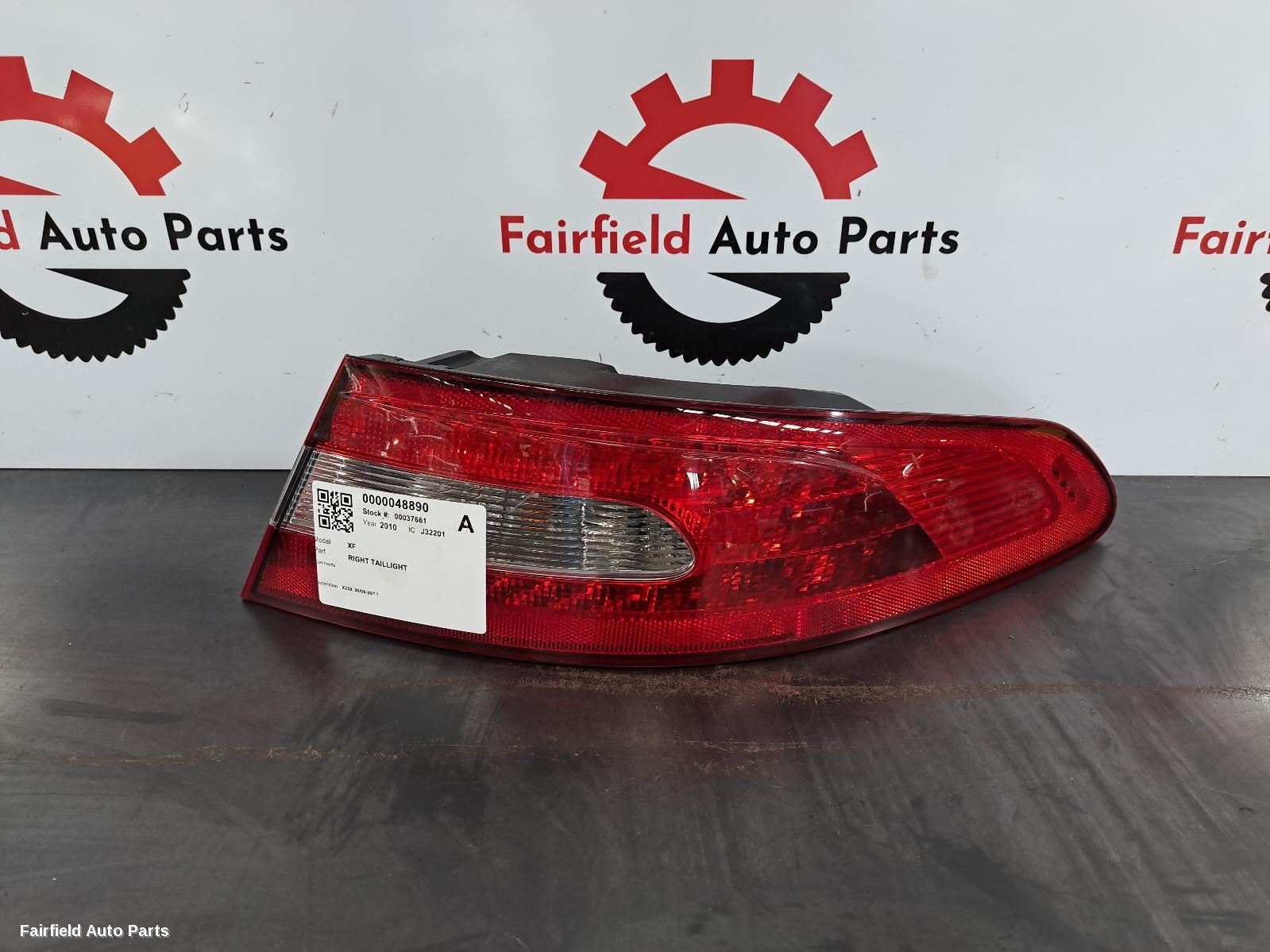 2008-2011 Jaguar Xf Right Taillight