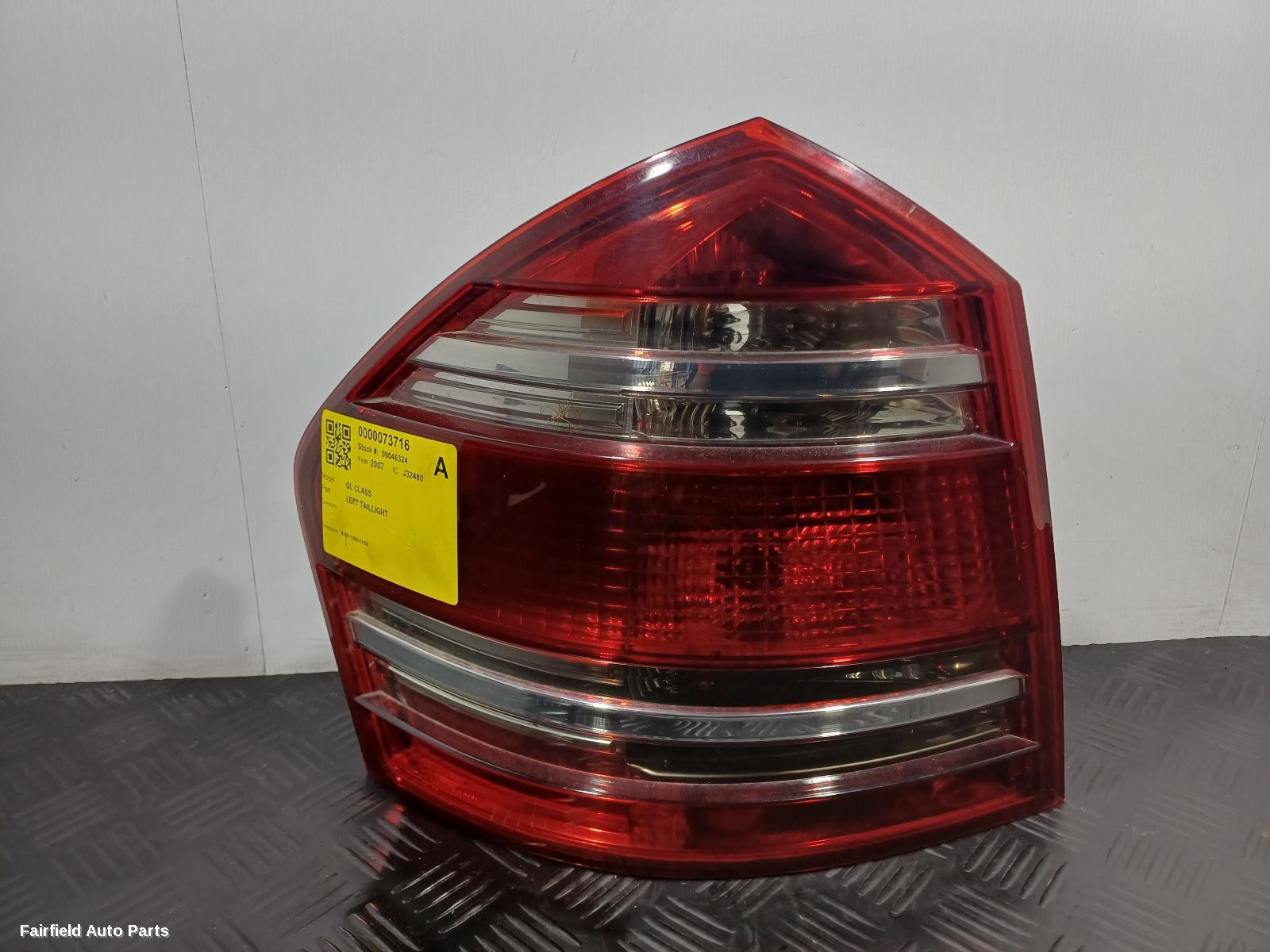 2006-2009 Mercedes Gl Class Left Taillight