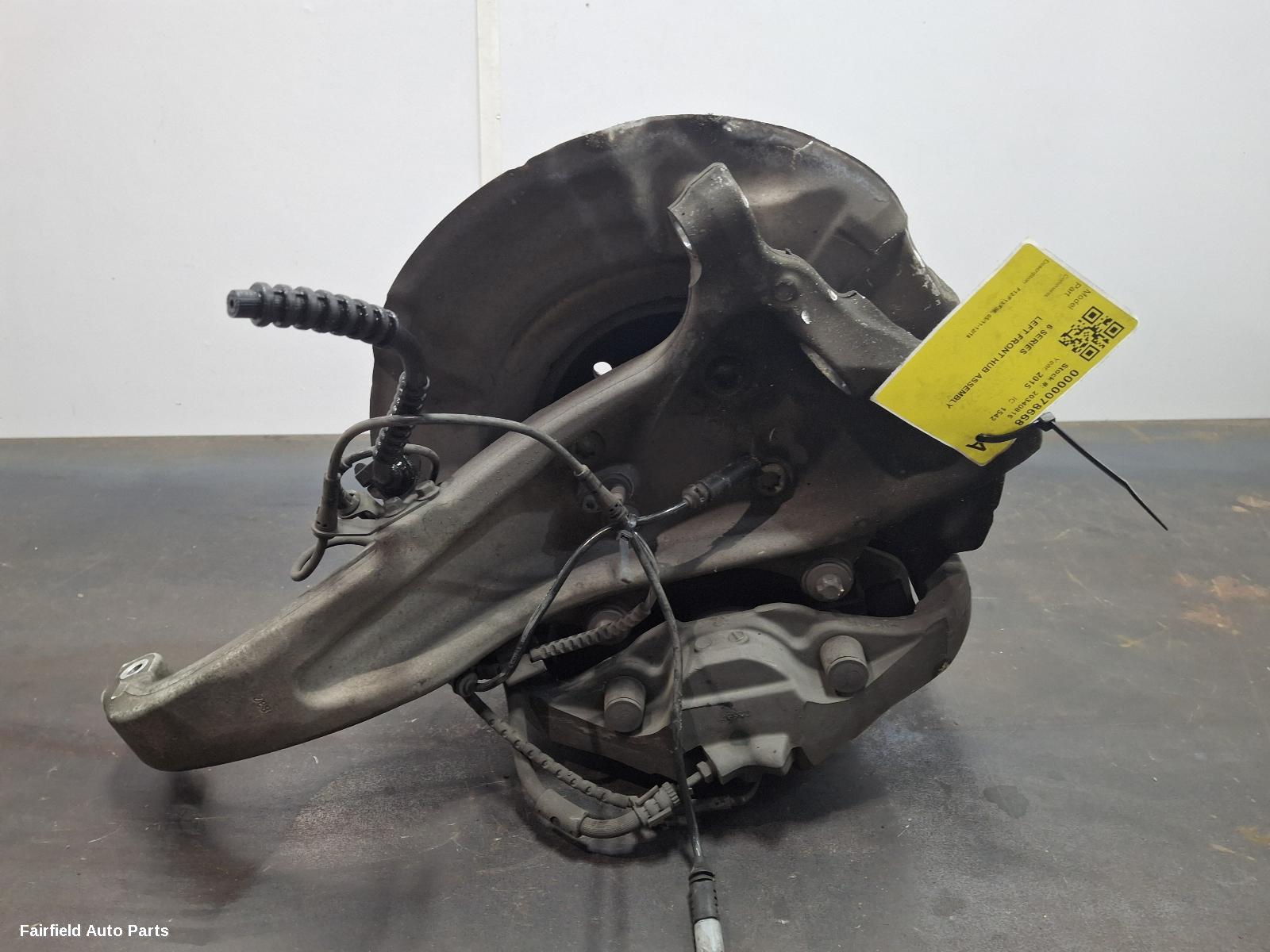 2011-2018 Bmw 6 Series Left Front Hub Assembly