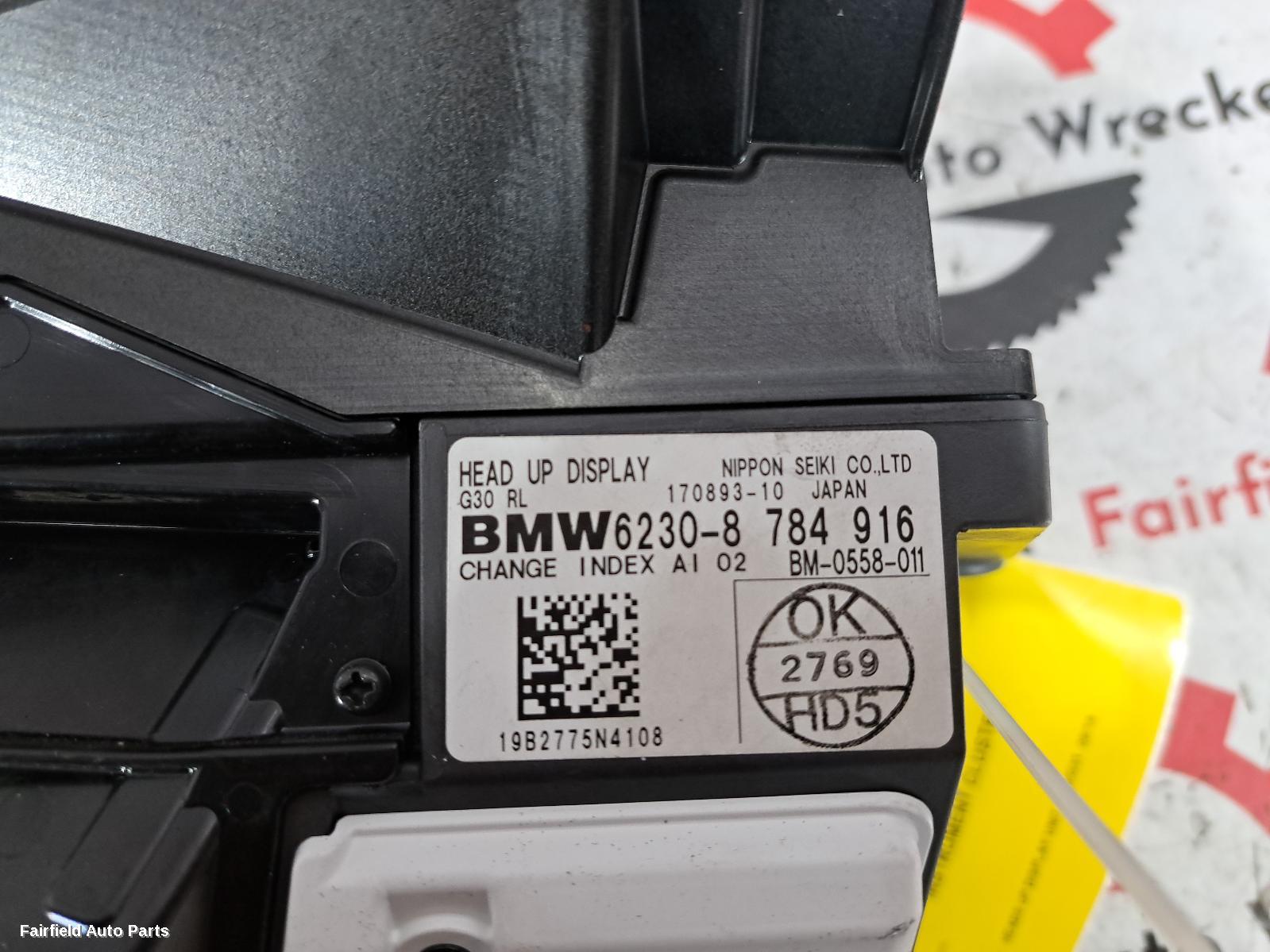2019-2023 Bmw 5 Series Instrument Cluster