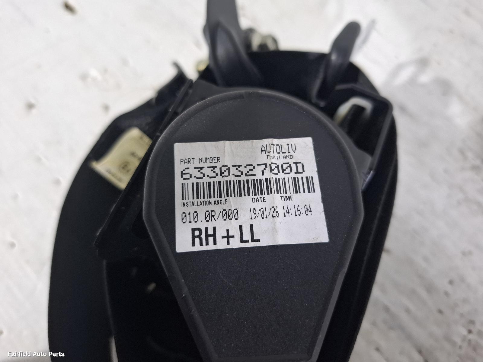 2017-2026 Mitsubishi Eclipse Cross Seatbelt Stalk
