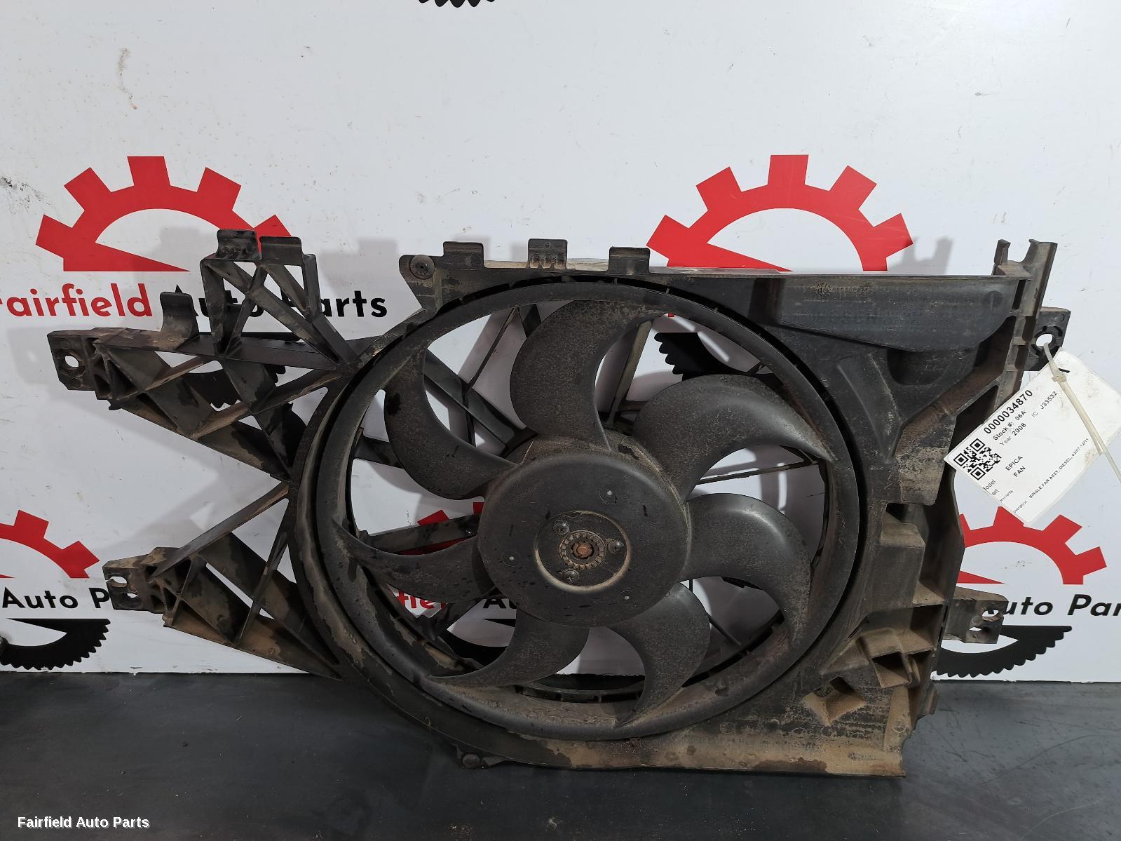2007-2011 Holden Epica Fan