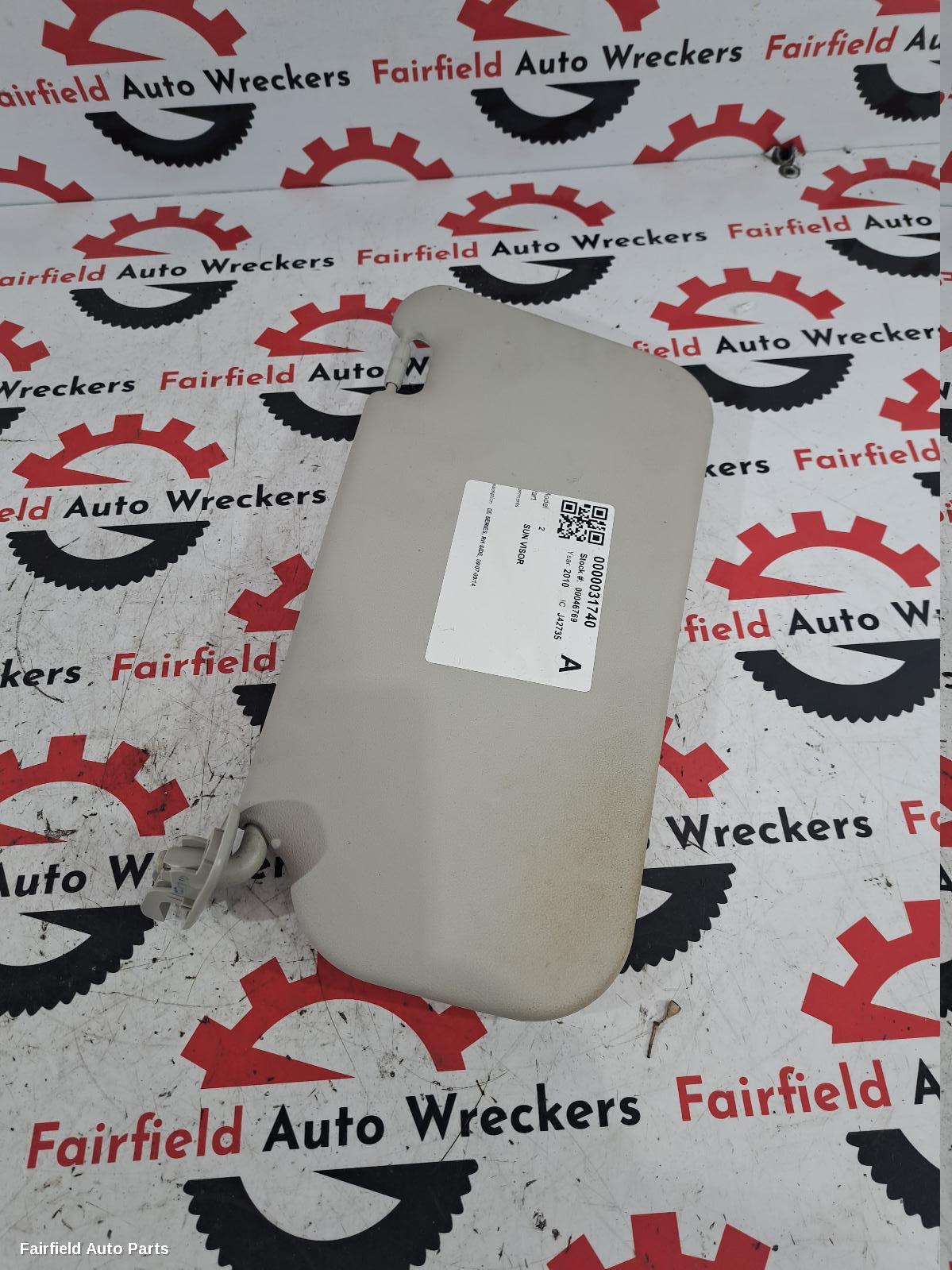 2007-2014 Mazda 2 Sunvisor