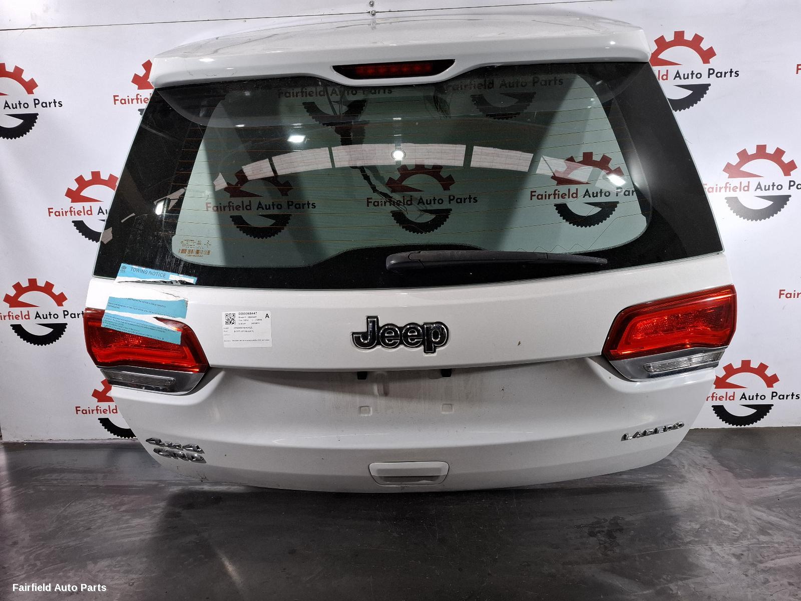 2013-2022 Jeep Grandcherokee Bootlid Tailgate