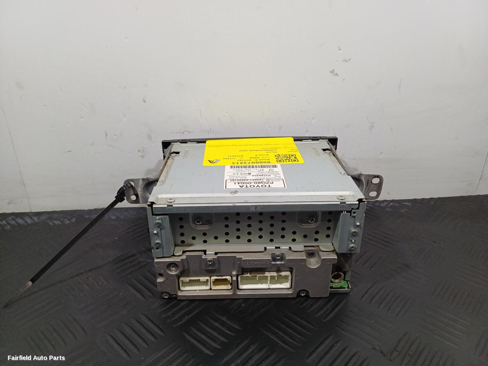 2005-2015 Toyota Hilux Radio Cd Dvd Sat Tv