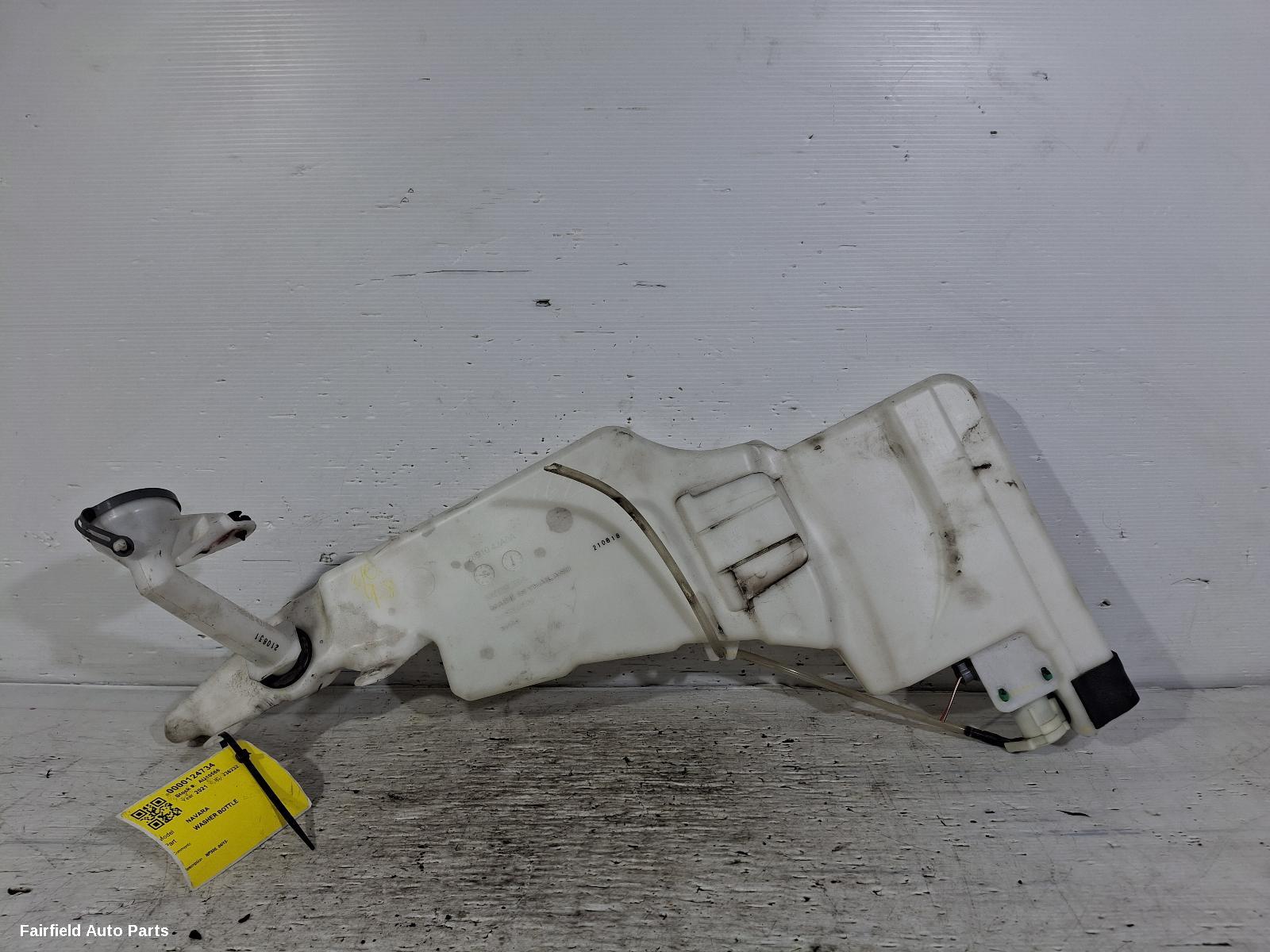 2015-2025 Nissan Navara Washer Bottle