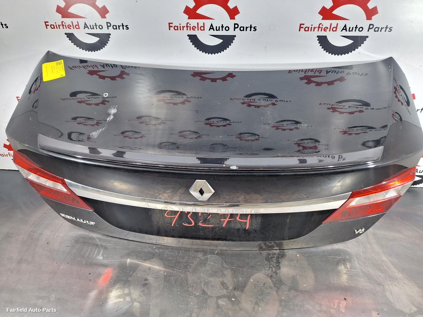 2011-2016 Renault Latitude Bootlid Tailgate