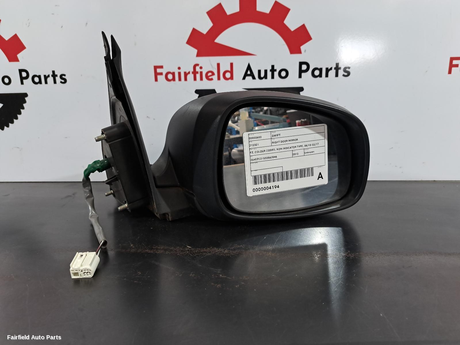 2004-2011 Suzuki Swift Right Door Mirror