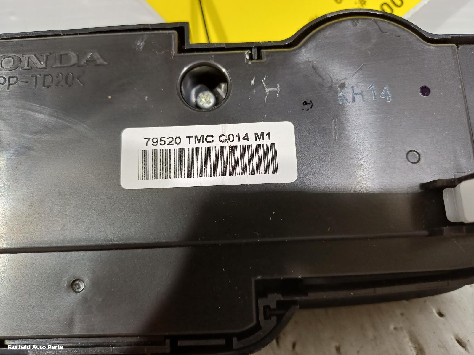 2017-2023 Honda Crv Heater Ac Controls