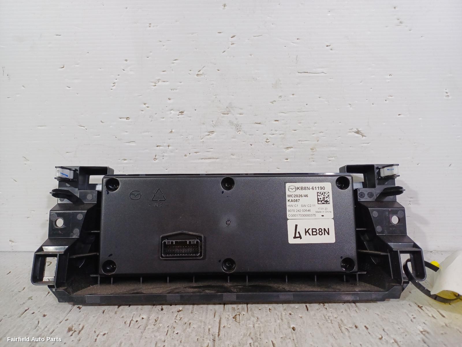 2017-2025 Mazda Cx5 Heater Ac Controls