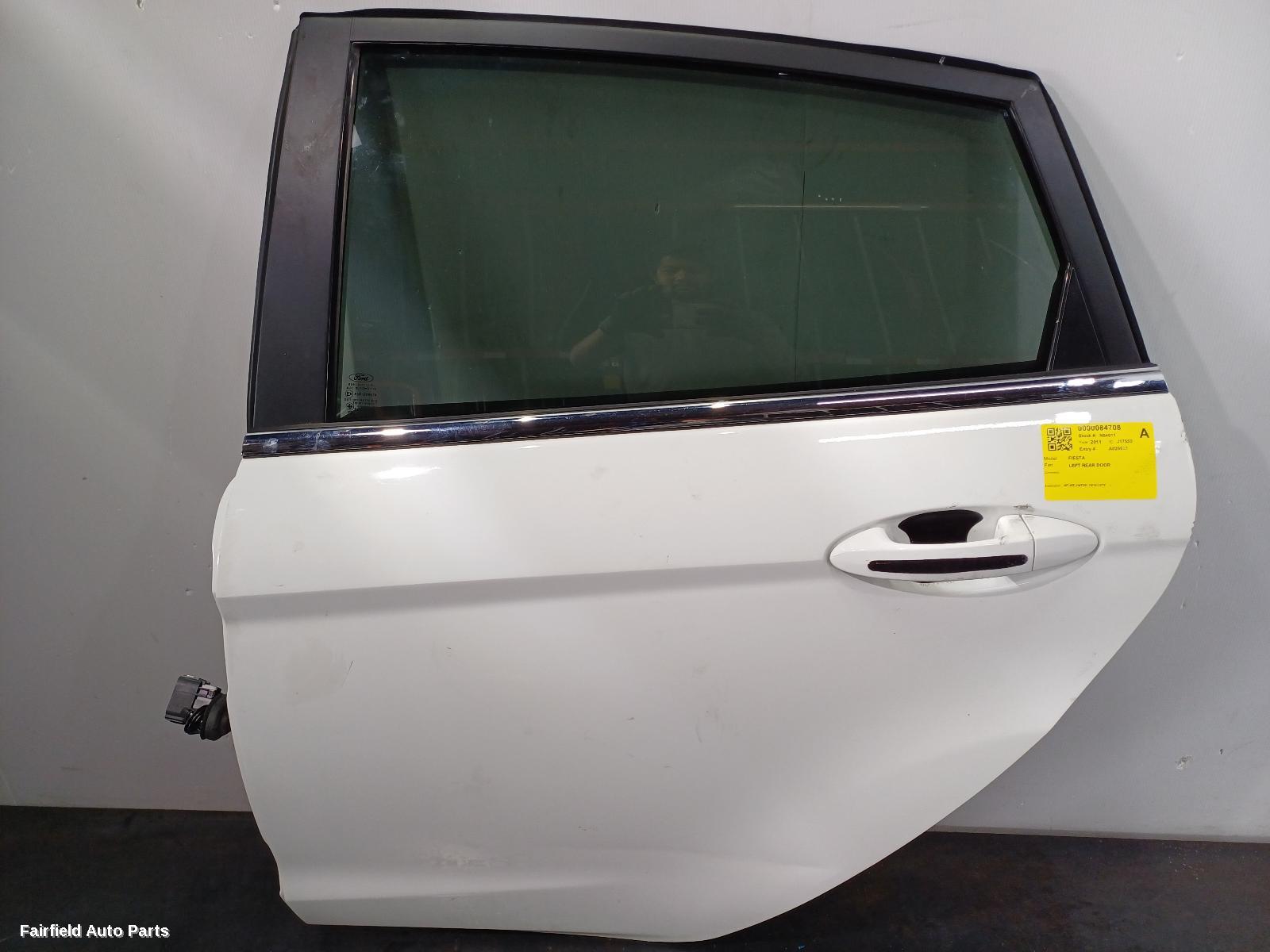 2010-2019 Ford Fiesta Left Rear Door Sliding