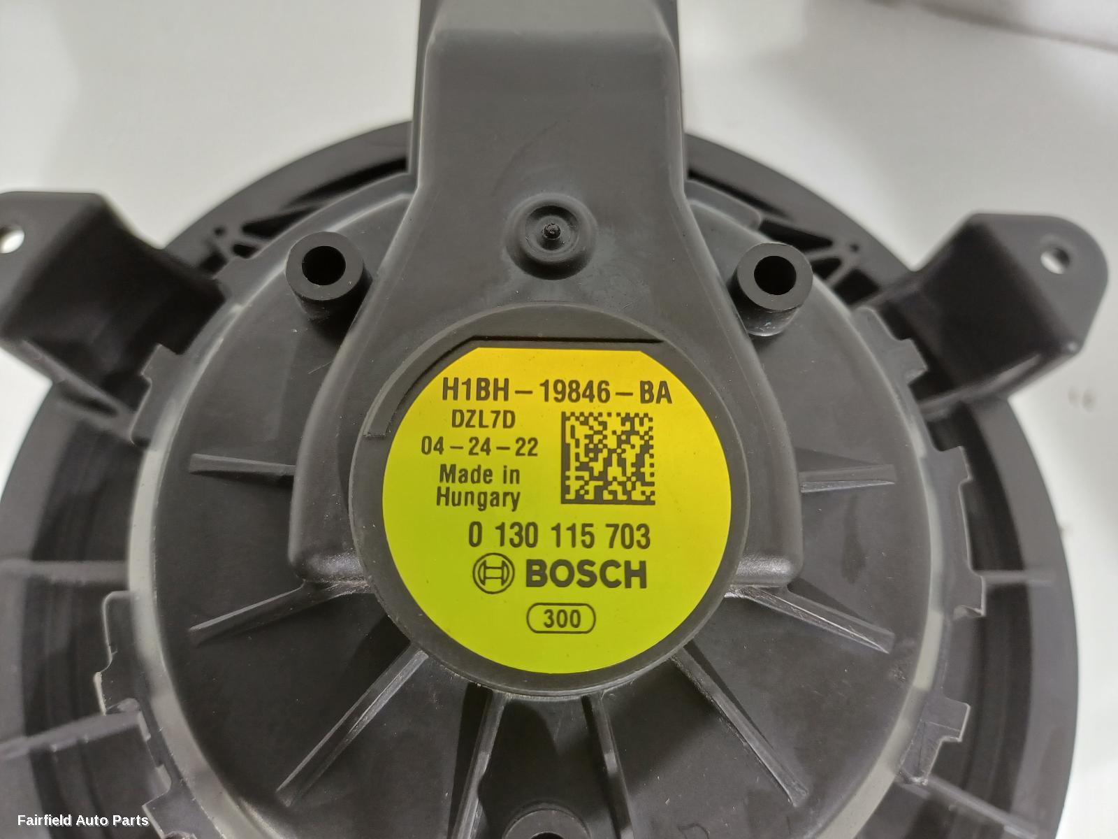 2020-2026 Ford Puma Heater Fan Motor