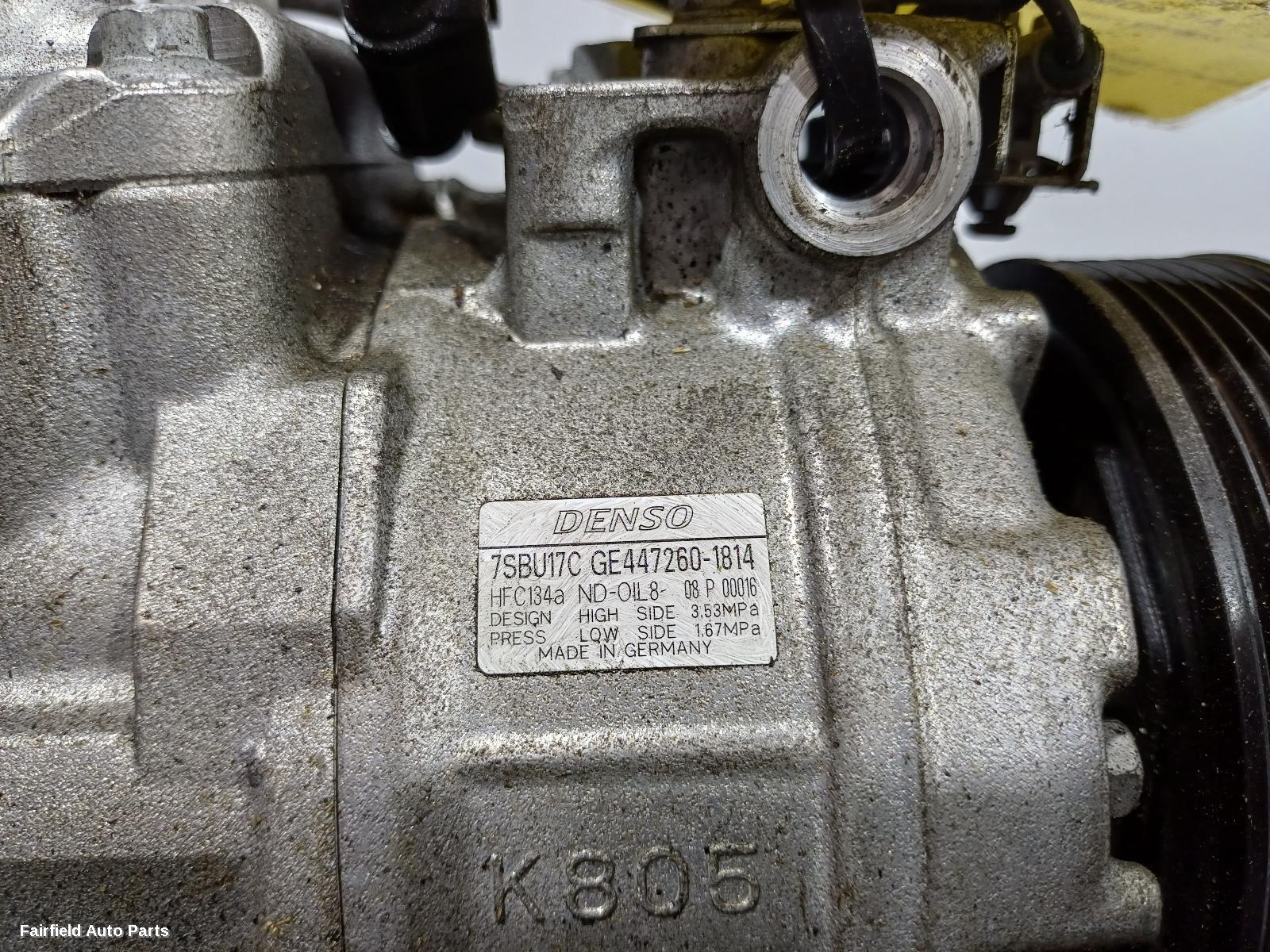 2008-2013 Bmw 1 Series A C Compressor