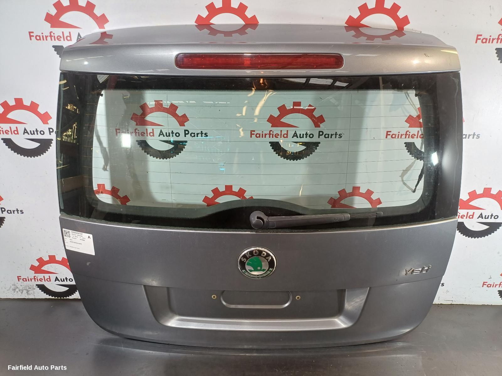 2011-2014 Skoda Yeti Bootlid Tailgate