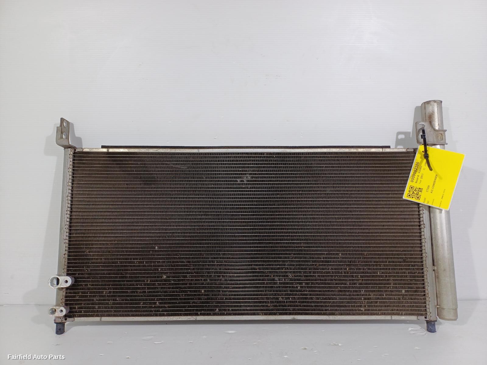 2010-2020 Lexus Ct200h A C Condenser