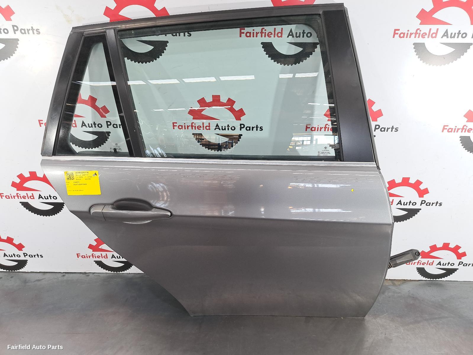 2006-2012 Bmw 3 Series Right Rear Door Sliding