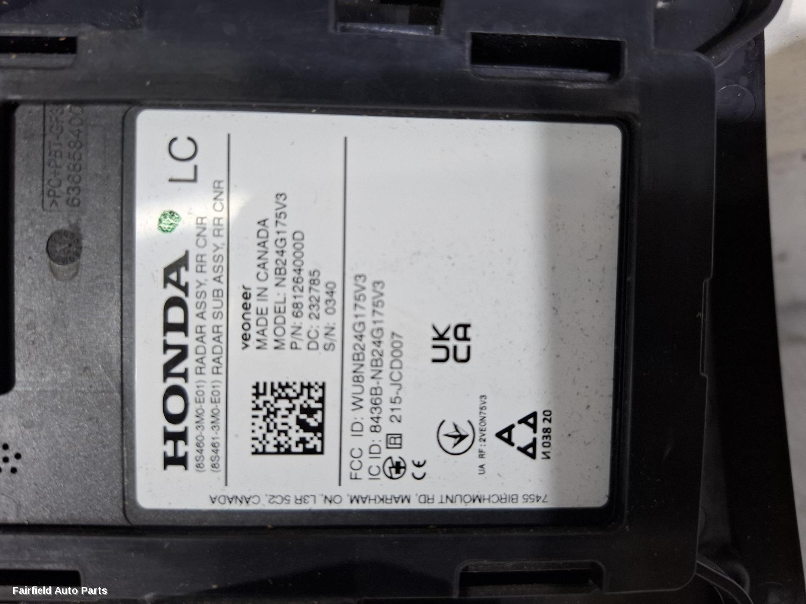 2021-2025 Honda Hrv Reverse Camera
