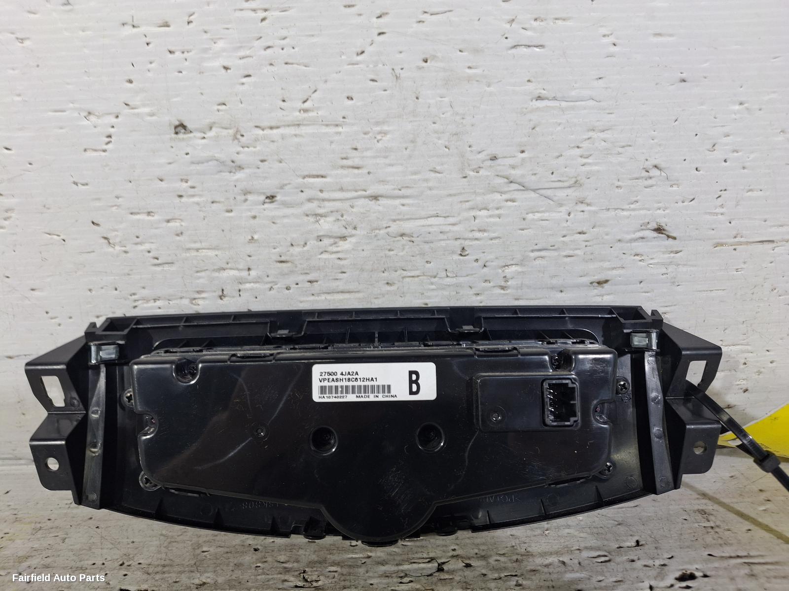 2015-2025 Nissan Navara Heater Ac Controls