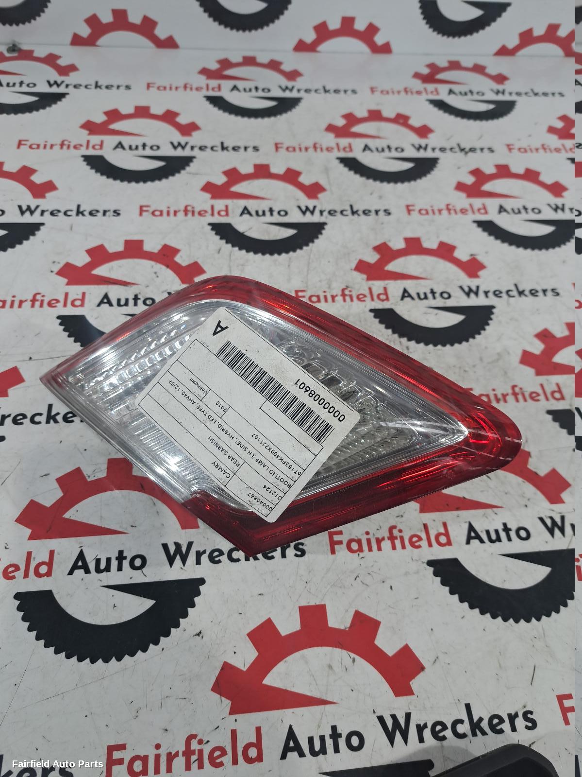 2009-2011 Toyota Camry Rear Garnish