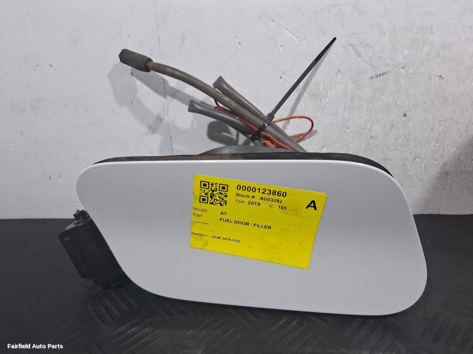 2018-2025 Audi A7 Fuel Door   Filler