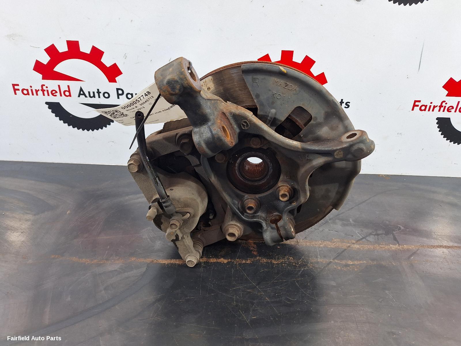 2012-2016 Mazda Cx5 Right Front Hub Assembly
