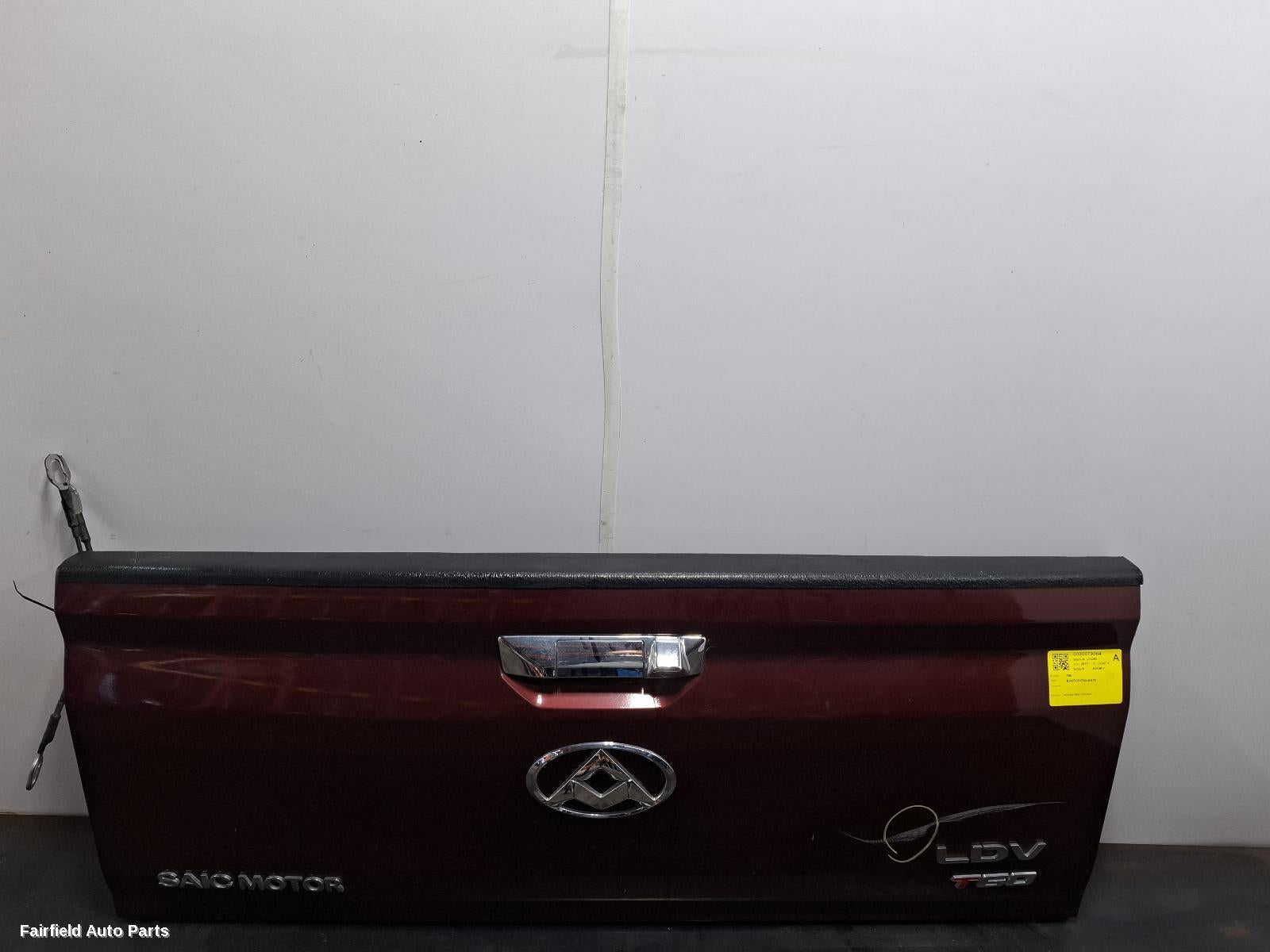 2017-2021 Ldv T60 Bootlid Tailgate