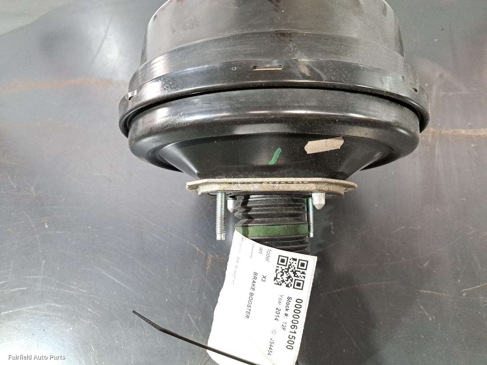 2010-2017 Bmw X3 Brake Booster